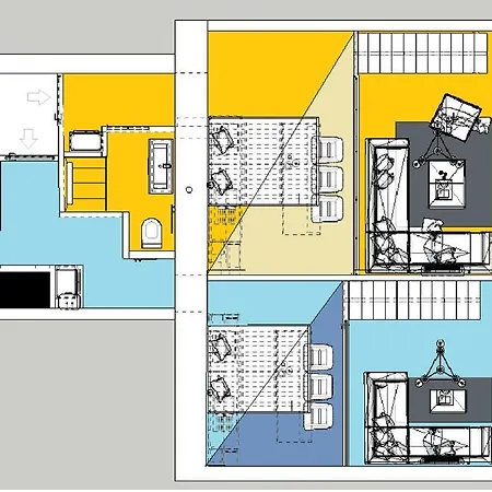 아파트 Urban Deluxe Danube Lofts *